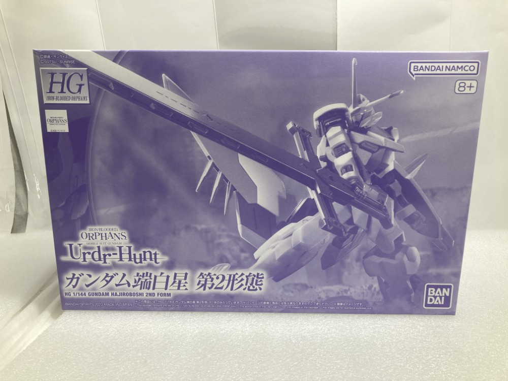 【中古】【未組立】1/144 HG ガンダム端白星 第2形態 「機動戦士ガンダム鉄血のオルフェンズ ウルズハント」＜プラモデル＞（代引き不可）6520 6,300円