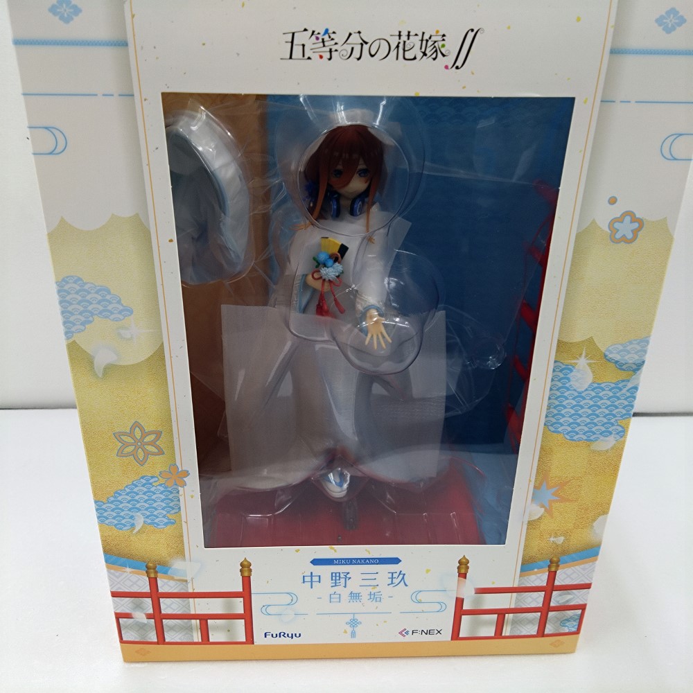 【中古】【未開封】中野三玖 -白無垢- 「五等分の花嫁∬」 1/7 塗装済み完成品 F：NEX限定＜フィギュア＞（代引き不可）6384
