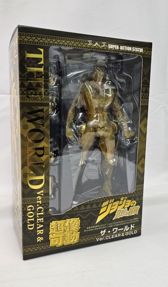 【中古】【未開封】超像可動『ジョジョの奇妙な冒険 第3部』「ザ・ワールド Ver.CLEAR & GOLD」＜フィギュア＞（代引き不可）6513｜新星堂WonderGOO店