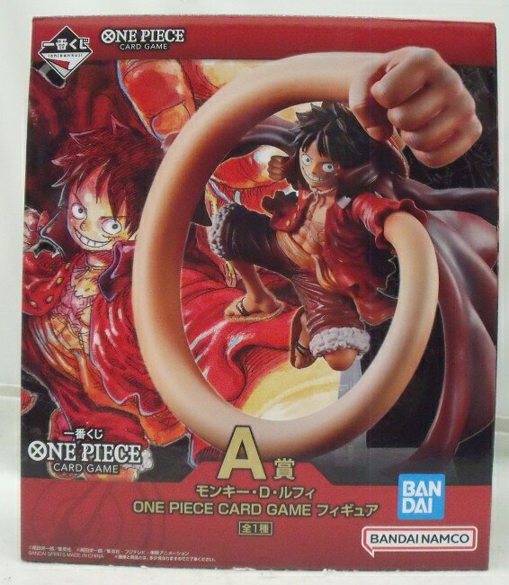 【中古】【未開封】モンキー・D・ルフィ 「ワンピース」 ONE PIECE CARD GAME A賞＜フィギュア＞（代引き不可）6355
