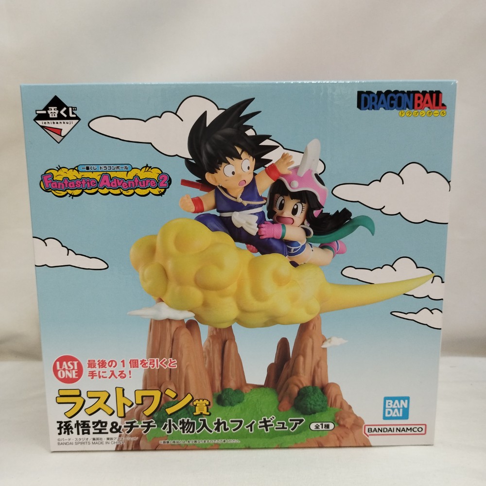 【中古】【未開封】孫悟空＆チチ 「一番くじ ドラゴンボール Fantastic Adventure 2」ラストワン賞 小物入れ＜フィギュア＞（代引き不可）6573