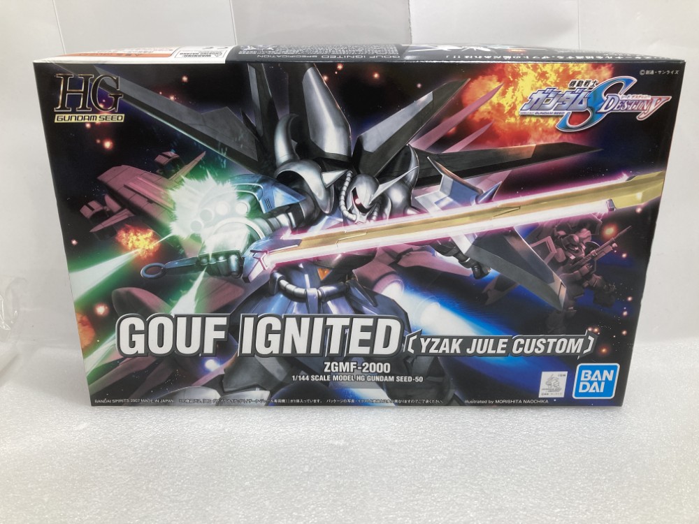 【中古】【未組立】1/144 HG ZGMF-X2000 グフイグナイテッド(イザーク・ジュール専用機) 「機動戦士ガンダムSEED DESTINY」＜プラモデル＞（代引き不可）6520 7,068円