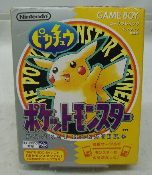 【中古】【開封品】ゲームボーイソフト「ポケットモンスター ピカチュウ」＜レトロゲーム＞（代引き不可）6355