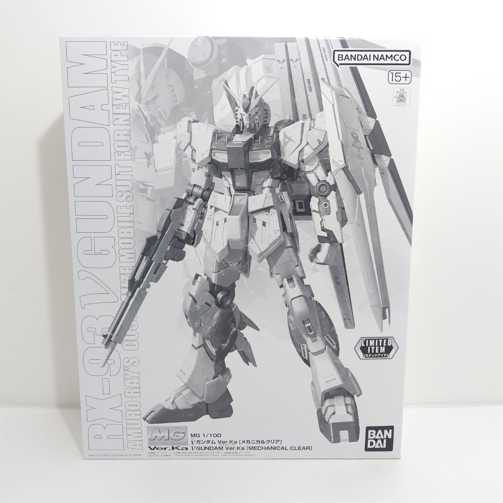【中古】【未組立】MG 1/100 νガンダム Ver.Ka[メカニカルクリア]「機動戦士ガンダム 逆襲のシャア」イベント限定[5068540]＜プラモデル＞（代引き不可）6388｜新星堂WonderGOO店