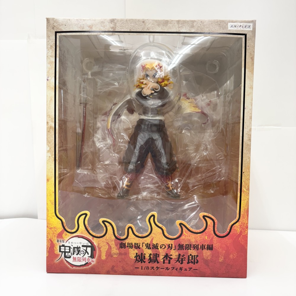 【中古】【未開封】煉獄杏寿郎 「劇場版 鬼滅の刃 無限列車編」 1/8 ABS＆PVC製塗装済み完成品 ANIPLEX+限定＜フィギュア＞（代引き不可）6585