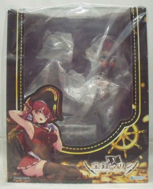 【中古】【未開封】ホロライブ 宝鐘マリン 1/7 完成品＜フィギュア＞（代引き不可）6355