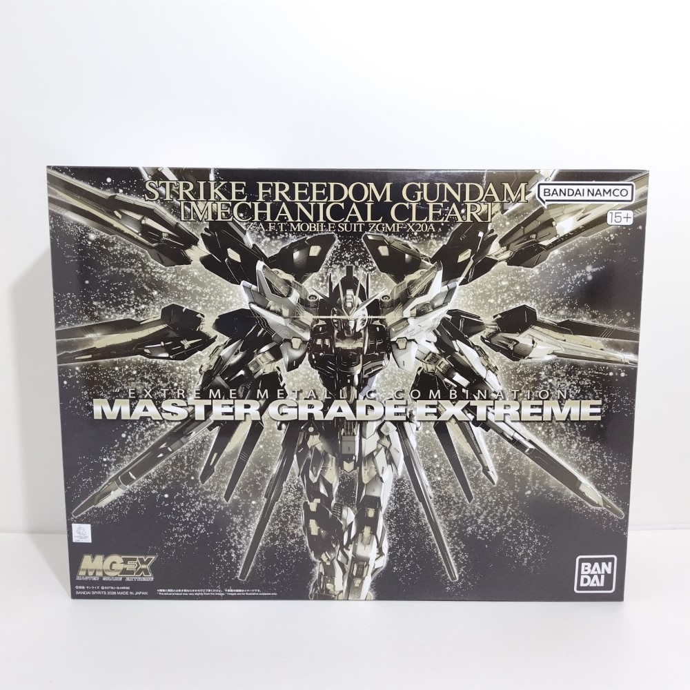 【中古】【未組立】1/100 MGEX ストライクフリーダムガンダム [メカニカルクリア] 「機動戦士ガンダムSEED DESTINY」＜プラモデル＞（代引き不可）6388｜新星堂WonderGOO店