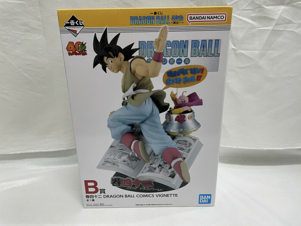 【中古】【未開封】巻四十二 「一番くじ ドラゴンボール 40th ～其之一～」 DRAGON BALL COMICS VIGNETTE B賞＜フィギュア＞（代引き不可）6546