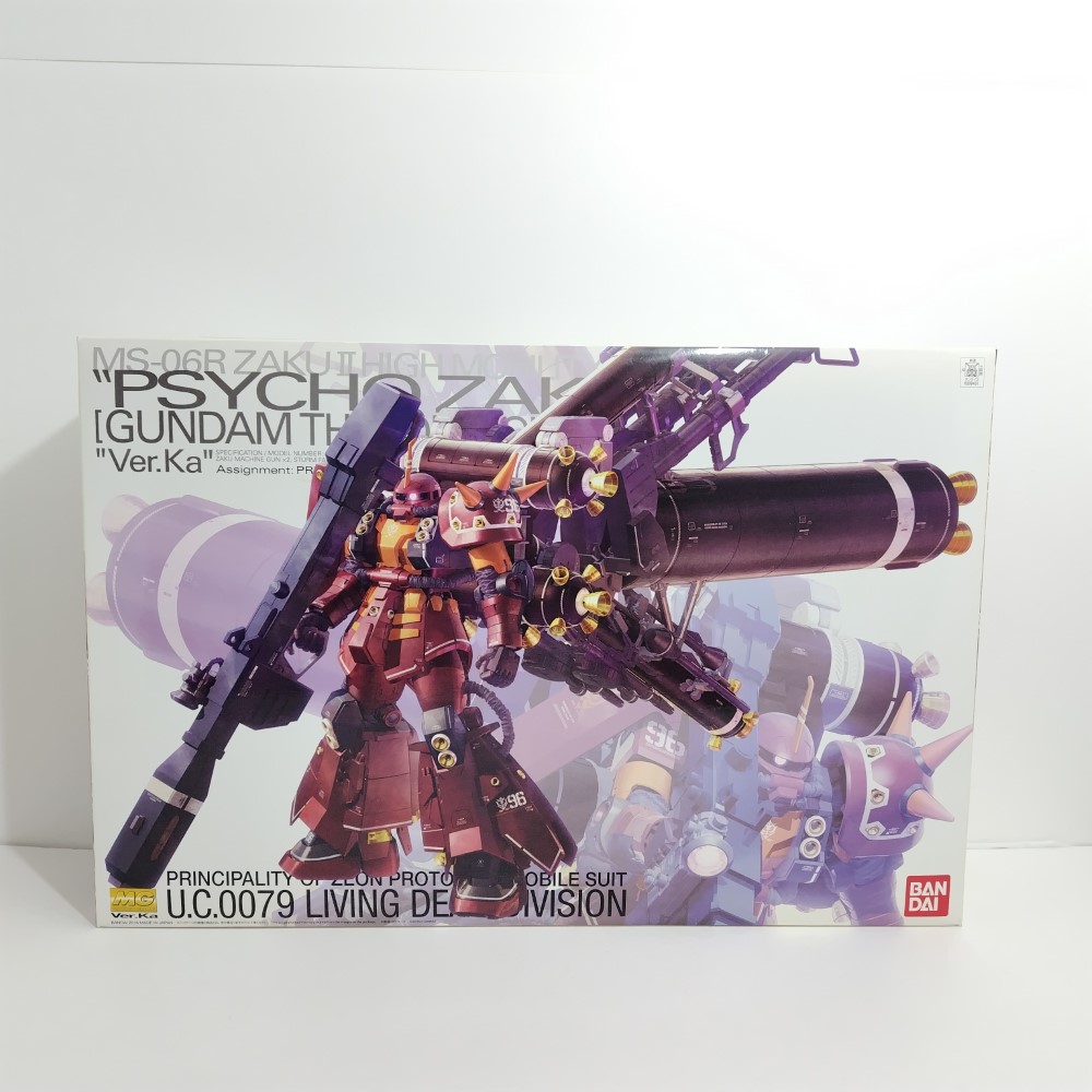【中古】【未組立】1/100 MG MS-06R 高機動型ザク `サイコ・ザク` Ver.Ka(GUNDAM THUNDERBOLT版) [0209431]＜プラモデル＞（代引き不可）6388
