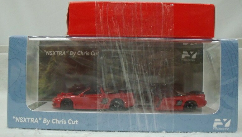 【中古】【未開封】1/64 NSX TRA by Chris Cut(赤いこと) 晴れ晴れしい変わり種 [FY64002]＜コレクターズアイテム＞（代引っ張ること不可）6355