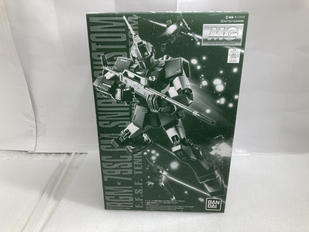 【中古】【未組立】1/100 MG RGM-79SC ジム・スナイパーカスタム(テネス・A・ユング機) 「機動戦士ガンダムMSV」＜プラモデル＞（代引き不可）6520｜新星堂WonderGOO店 8,750円