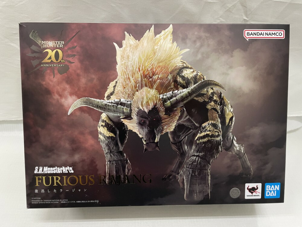 【中古】【開封品】S.H.MonsterArts 激昂したラージャン 「モンスターハンター」＜フィギュア＞（代引き不可）6546