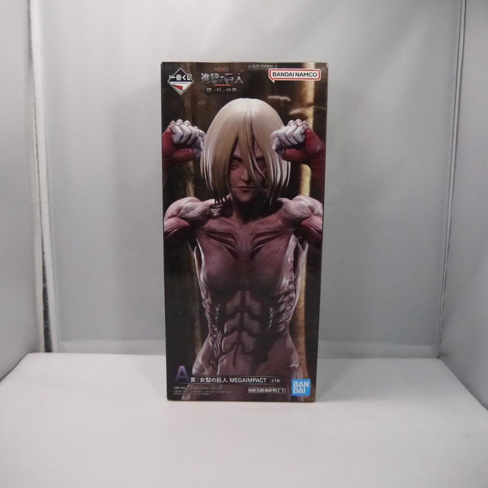 【中古】【未開封】女型の巨人 「一番くじ 進撃の巨人～壁の外の世界～」 MEGAIMPACT A賞＜フィギュア＞（代引き不可）6547