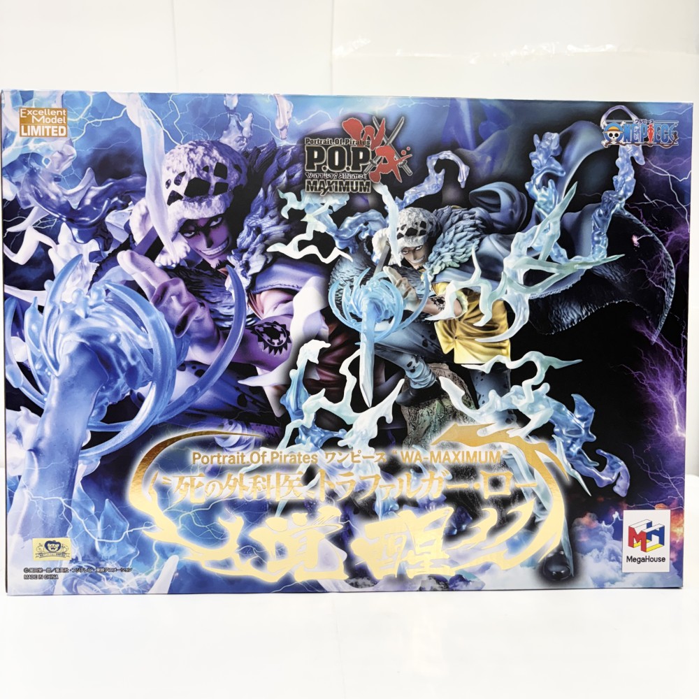 【中古】【未開封】死の外科医トラファルガー・ロー【覚醒】「ワンピース」Portrait.Of.Pirates ワンピース&ldquo;WA-MAXIMUM&rdquo;＜フィギュア＞（代引き不可）6585｜新星堂WonderGOO店