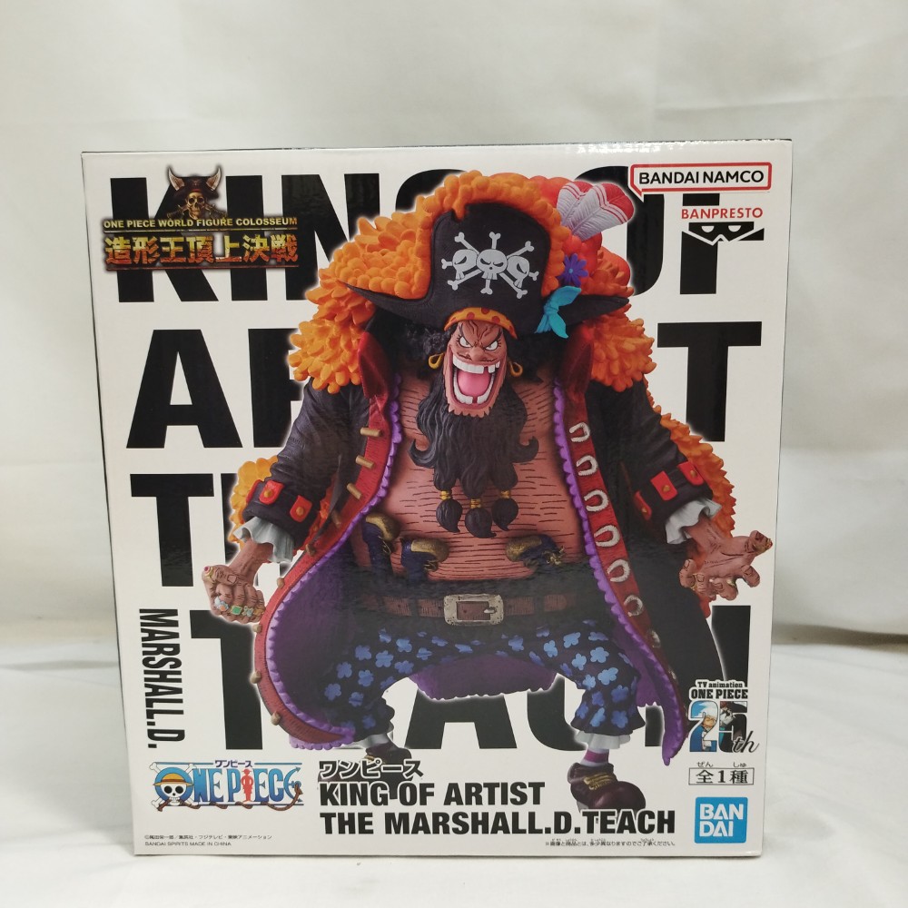 【中古】【未開封】マーシャル・D・ティーチ 「ワンピース」 KING OF ARTIST THE MARSHALL.D.TEACH＜フィギュア＞（代引き不可）6573｜新星堂WonderGOO店