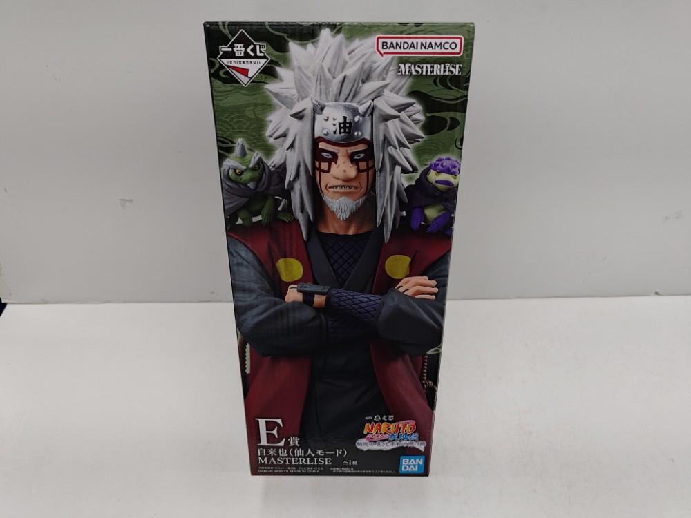 【中古】【未開封】自来也(仙人モード) 「一番くじ NARUTO-ナルト- 疾風伝 輪廻の嘆きと平和の懸け橋」 MASTERLISE E賞＜フィギュア＞（代引き不可）6597