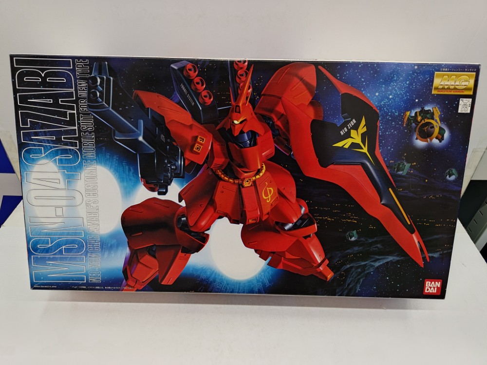 【中古】【未組立】1/100 MG MSN-04 サザビー「機動戦士ガンダム 逆襲のシャア」 [0077072]＜プラモデル＞（代引き不可）6597｜新星堂WonderGOO店
