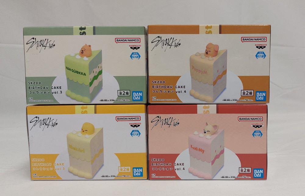 【中古】【未開封】【セット】SKZOO BIRTHDAY CAKE コレクションvol.3＆4＜フィギュア＞（代引き不可）6513
