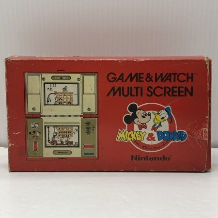 【中古】【開封品】ゲーム＆ウォッチ MICKEY ＆ DONALD(ミッキー＆ドナルド) [マルチスクリーン]＜レトロゲーム＞（代引き不可）6605
