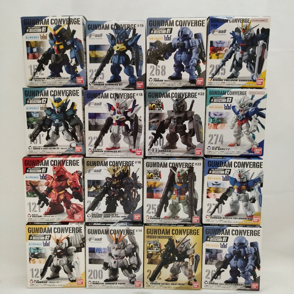 【中古】【未開封】FW GUNDAM CONVERGE 16種セット<フィギュア>(代引き不可)6573|新星堂WonderGOO店