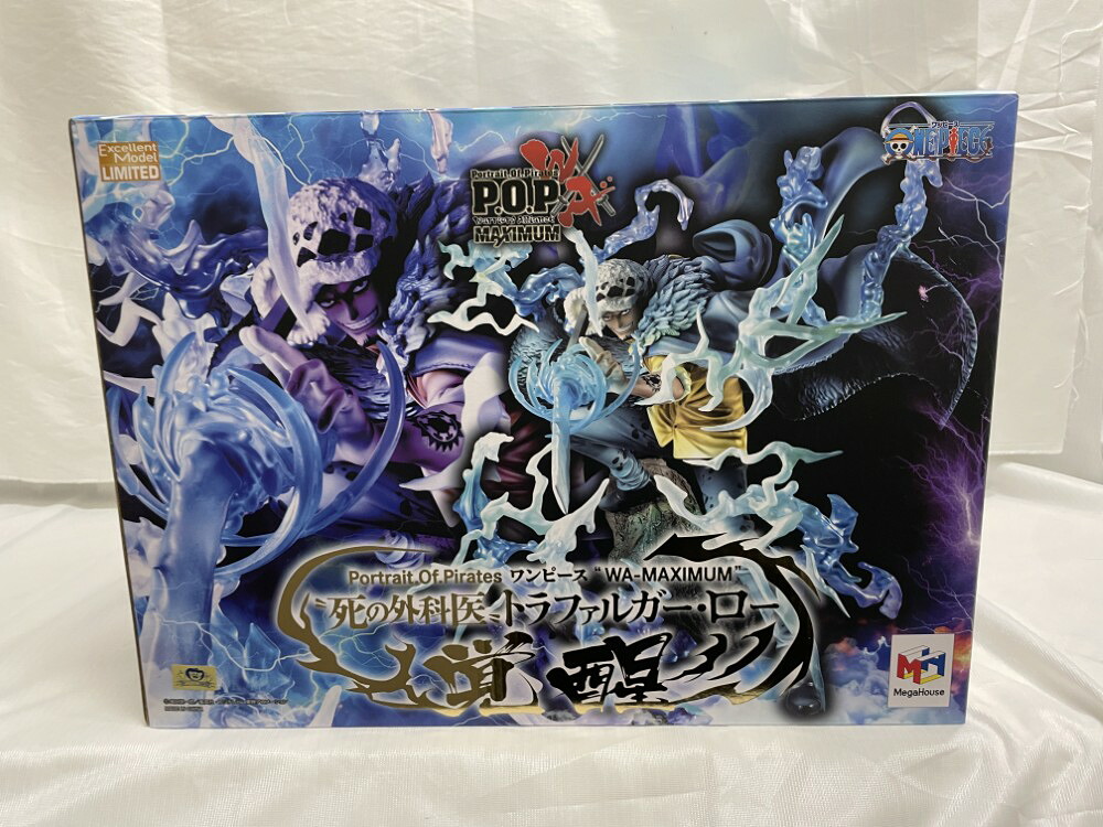 【中古】【開封品】&ldquo;死の外科医&rdquo; トラファルガー・ロー【覚醒】「ワンピース」P.O.P ワンピース&ldquo;WA-MAXIMUM&rdquo;＜フィギュア＞（代引き不可）6546｜新星堂WonderGOO店