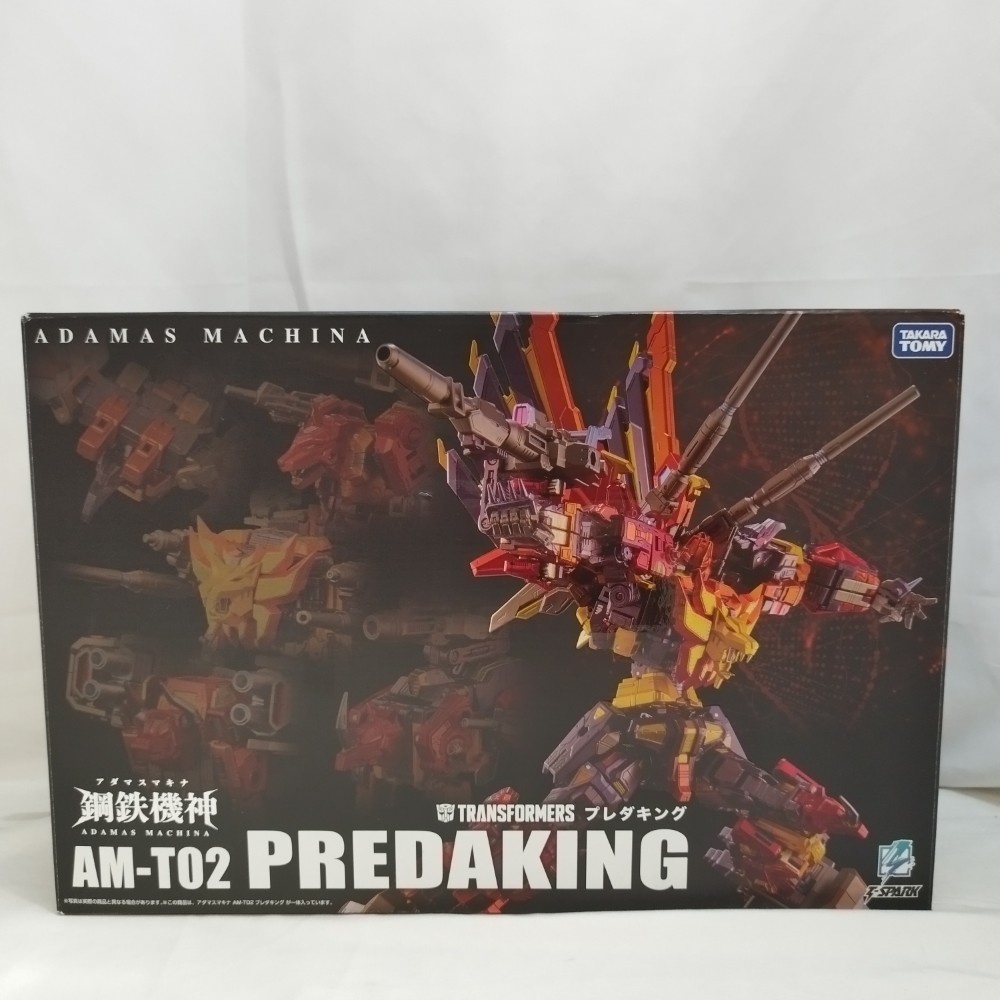 【中古】【開封品】鋼鉄機神(アダマスマキナ) AMT-02 プレダキング 「トランスフォーマー」＜フィギュア＞（代引き不可）6573｜新星堂WonderGOO店