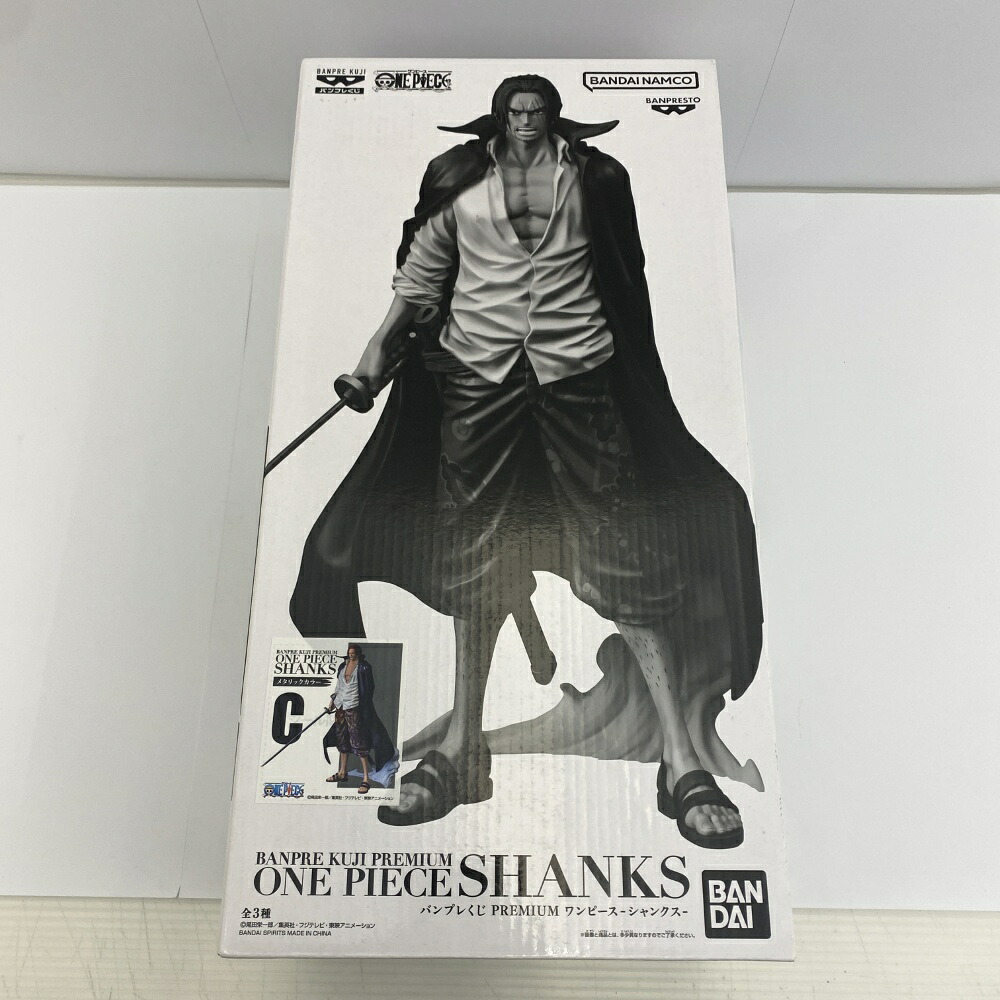 【中古】【未開封】シャンクス(メタリックカラー) 「バンプレくじ PREMIUM ワンピース-シャンクス-」 C賞＜フィギュア＞（代引き不可）6541｜新星堂WonderGOO店