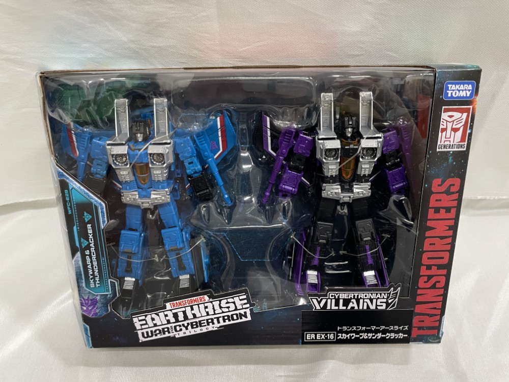 【中古】【未開封】ER EX-16 スカイワープ＆サンダークラッカー 「トランスフォーマーアースライズ」＜フィギュア＞（代引き不可）6546｜新星堂WonderGOO店