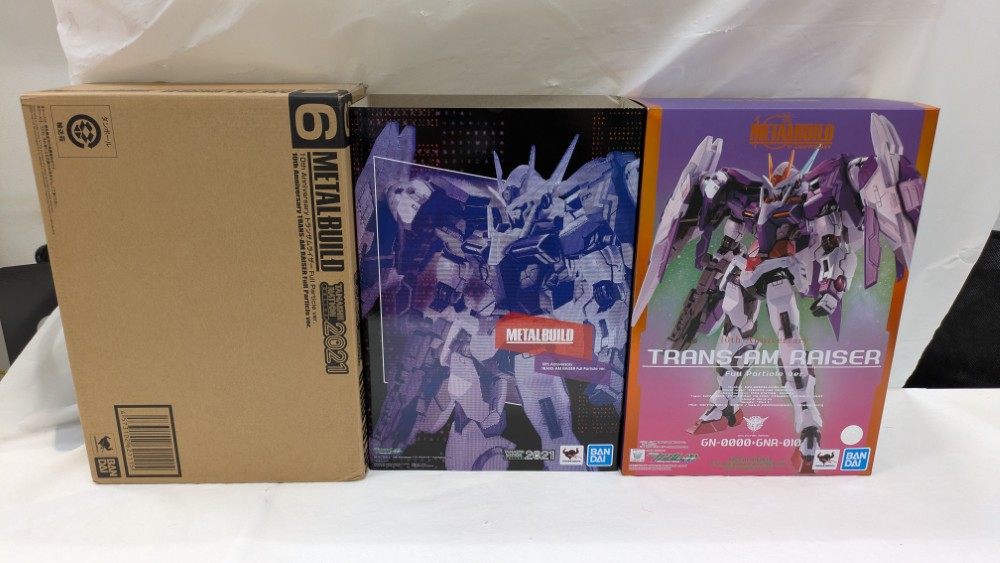 【中古】【開封品】METAL BUILD 10th Anniversary トランザムライザー Full Particle ver. 機動戦士ガンダム00(ダブルオー)<フィギュア>(代引き不可)6537|新星堂WonderGOO店