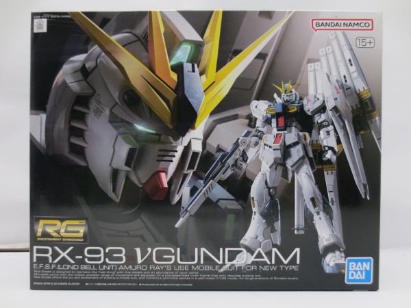 【中古】【未組立】1/144 RG RX-93 νガンダム 「機動戦士ガンダム 逆襲のシャア」 [5057842]＜プラモデル＞（代引き不可）6587｜新星堂WonderGOO店