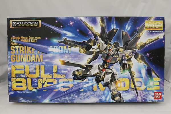 楽天市場 中古 未組立品 1 100 Mg ストライクフリーダムガンダム フルバースト モード スペシャルバージョン プラモデル 代引き不可 6558 新星堂wondergoo楽天市場店