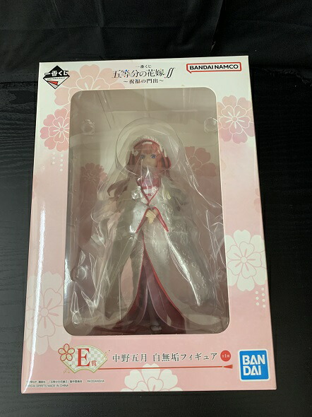 楽天市場】【C賞：中野三玖 白無垢フィギュア＋α】□一番くじ 五