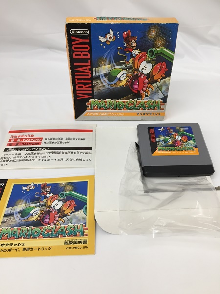 中古 バーチャルボーイ専用ソフト 任天堂 マリオクラッシュ レトロゲーム 代引き不可 6558 Butlerchimneys Com