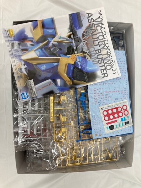 中古 未組立品 U 100 Mg Lm314v23 24 V2アサルトバスターガンダムver Ka チタニウムフィニッシュ プラモデル 代引き不可 6561 Beregszaszietterem Hu