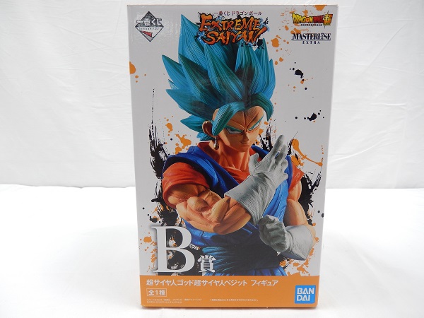 中古 一番くじ ドラゴンボール Extreme Saiyan B賞 超サイヤ人ゴッド超サイヤ人ベジット フィギュア 代引き不可 6600 Psicologosancora Es