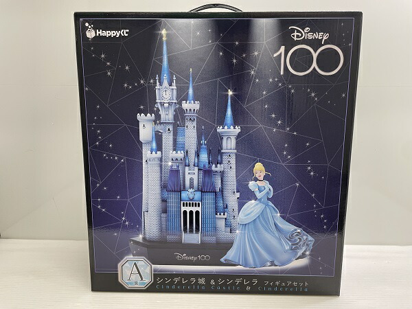 未開封　一番くじ　Disney100 シンデレラフィギュア Happyくじ ディズニー100 A賞 シンデレラ城＆シンデレラ