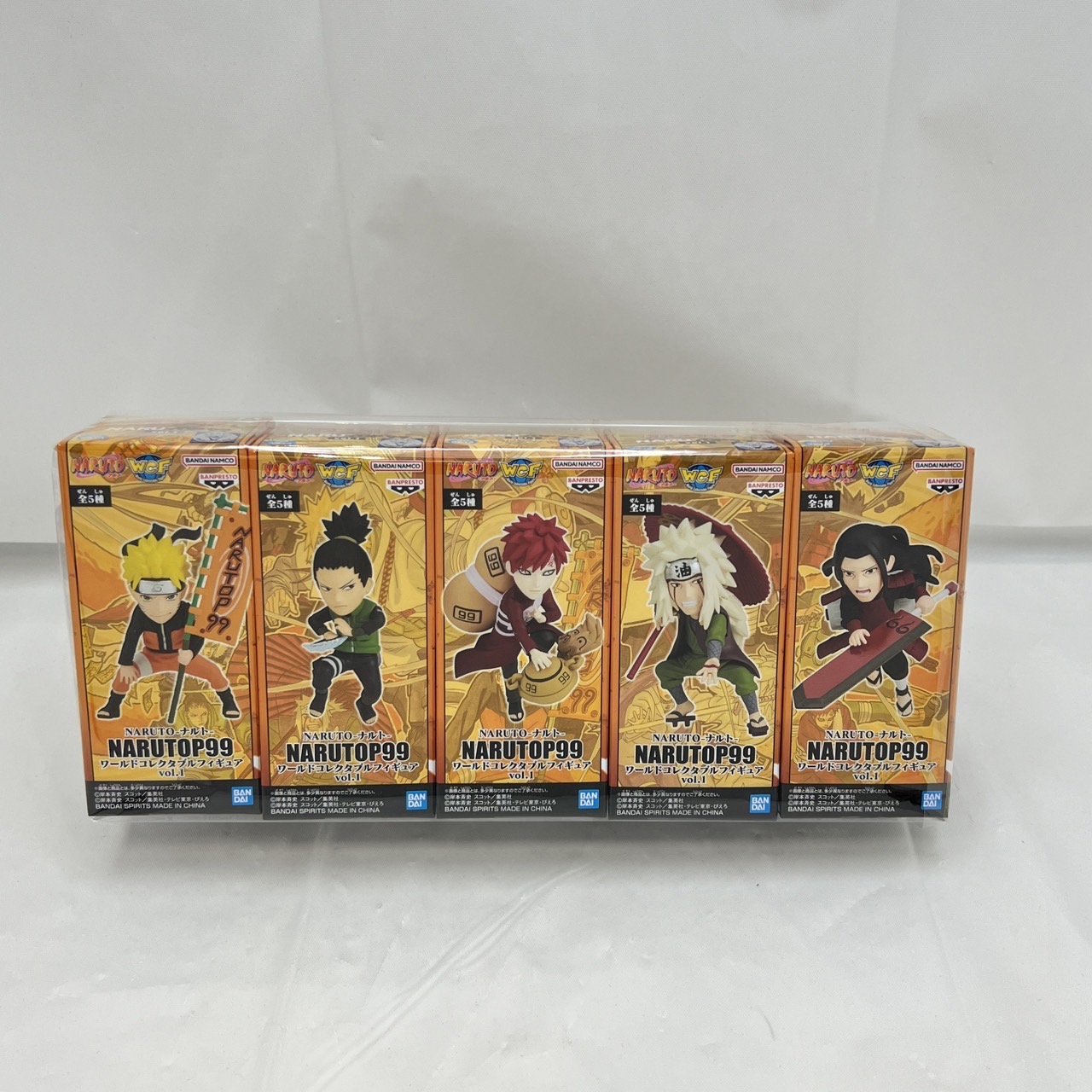 NARUTO-ナルト- フィギュア　5種セット NARUTOナルト疾風伝フィギュア5体セット - メルカリ