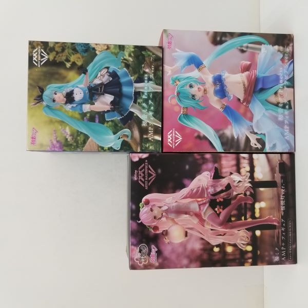 楽天市場】【中古】【未開封】【セット】初音ミクAMPシリーズ