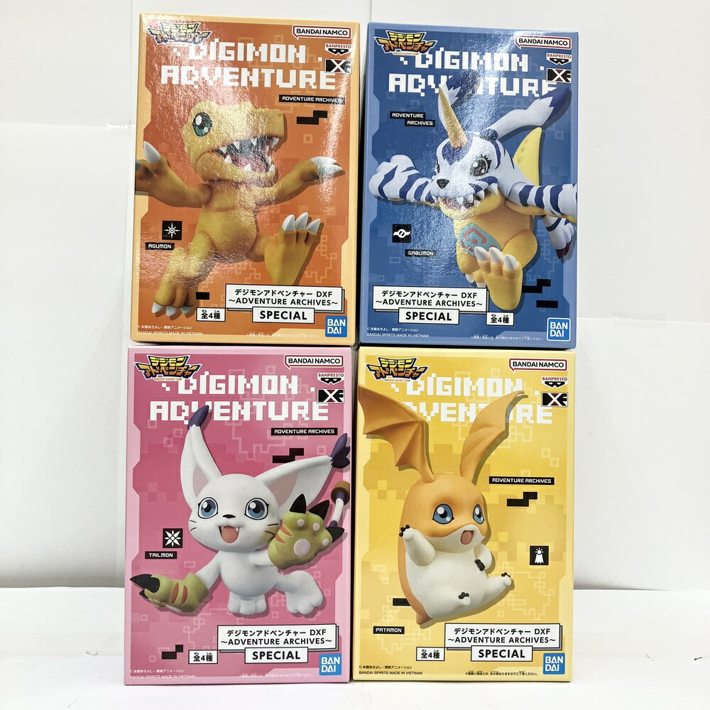 新品　未開封　デジモンアドベンチャー DXF プライズ　フィギュア　15点セット BANPRESTO デジモンアドベンチャー DXF ADVENTURE ARCHIVES