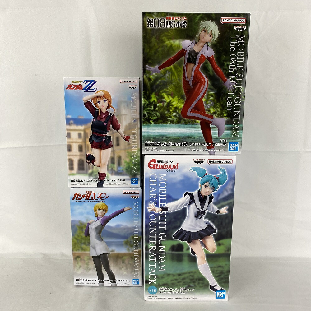 楽天市場】機動戦士ガンダム00 ダブルオー DXヒロインフィギュア4