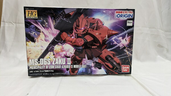 機動戦士ガンダム MS-06 シャア専用 ZAKU Ⅱ (中古品&非売品) 中古】(本体A/箱B)GUNDAM UNIVERSE MS-06S CHAR'S ZAKU II