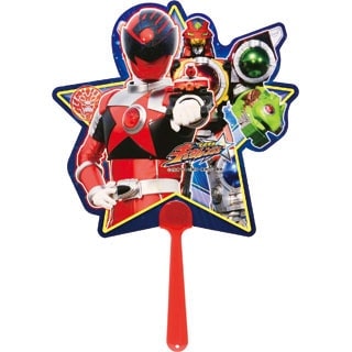 キャラクターうちわ　宇宙戦隊キュウレンジャー画像