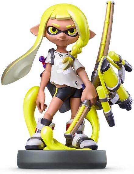 楽天市場】新品 送料無料 amiibo ガール ネオンピンク スプラトゥーン 