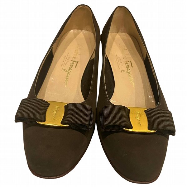 楽天市場】フェラガモ ガンチーニチェーン パンプス ヒール レディース