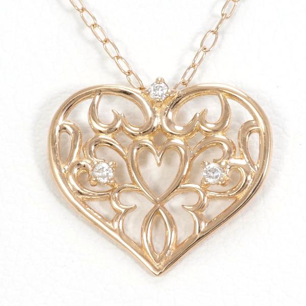 楽天市場】K10 10金 YG イエローゴールド ネックレス ダイヤ 総重量約  