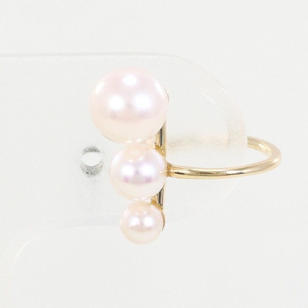 楽天市場】ミキモト K18WG カフス(片方) パール(真珠) ダイヤ 総重量約  