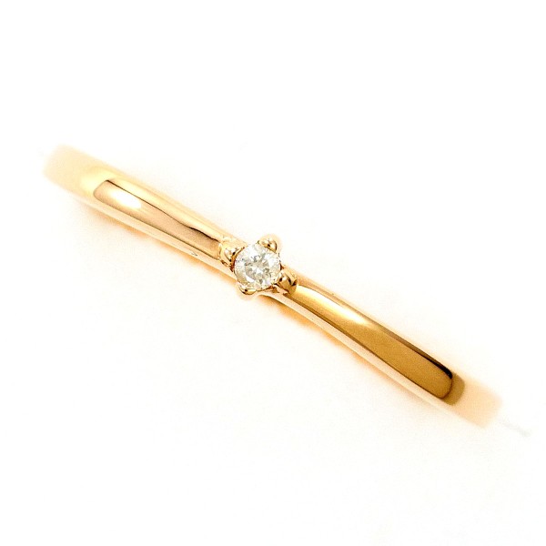 楽天市場】【ギフト品質】エテ ete リング 指輪 9号 レイヤード K10YG