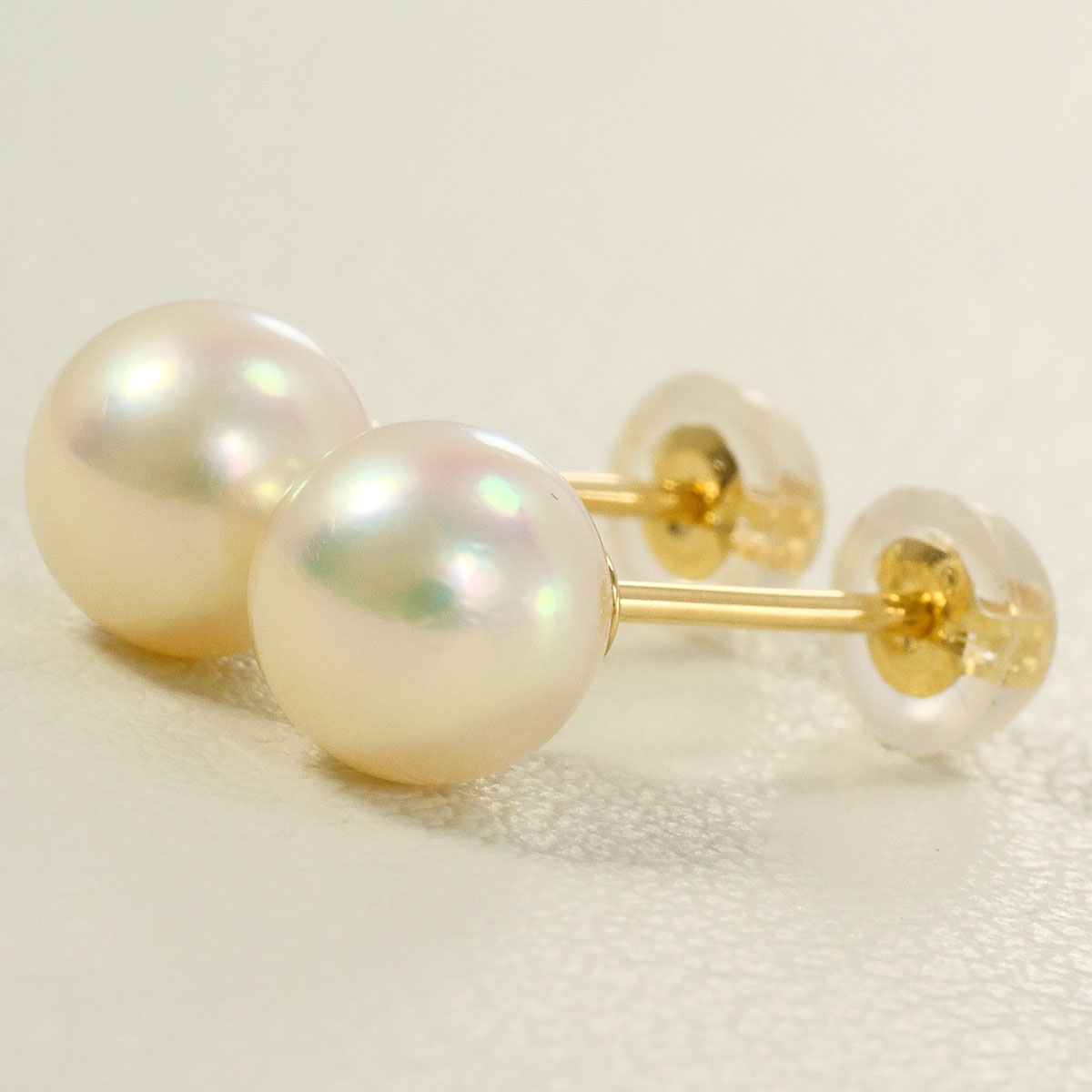 K18YG ピアス パール 総重量約0.9g ジュエリー 送料無料 新品同様 【中古】 ギフトラッピング無料