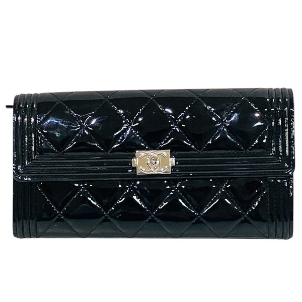 シャネル CHANEL 男の子シャネル 長紙入れ レディース 貨物輸送無料 【中古】