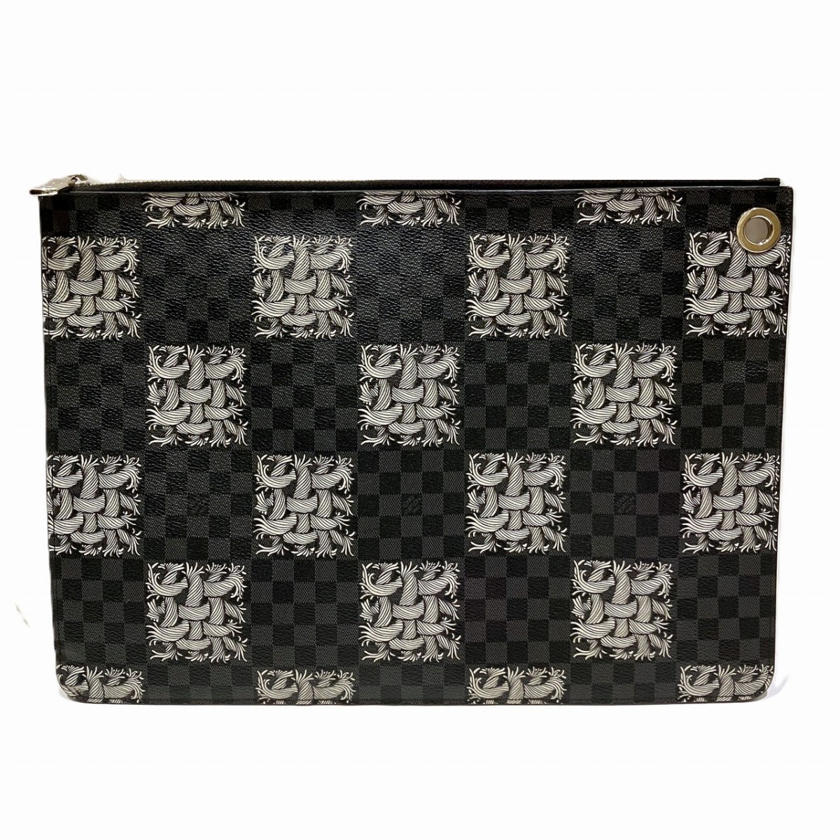 ルイ・ヴィトン LOUIS VUITTON クラッチペダル御徒面子 クリストファーネメス ポシェットワット秒GM PVC M61232 貨物輸送無料 【中古】